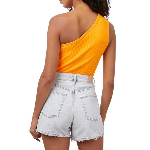 NWT! Rails Esti One Shoulder Top in Marigold - Size XL - Picture 4 of 8